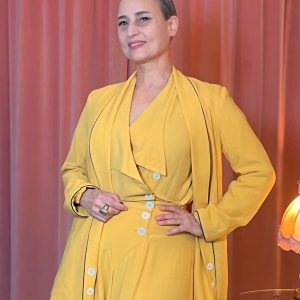Beach Pajama Jacke 20er/30er Jahre - lemon