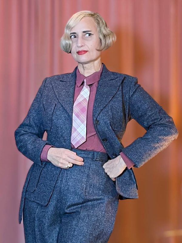 Sport Blazer Hickory Ace (20-30er Jahre) - blau/grau – Bild 2