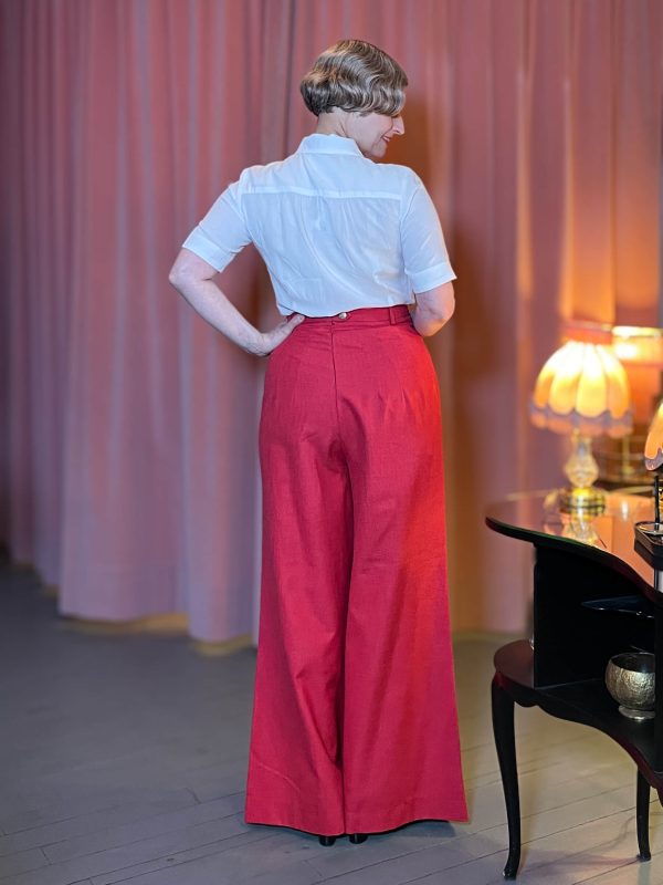 Bluse Greta Kurzarm (20er/30er Jahre) - creme – Bild 4