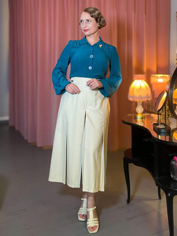 Bluse 40s Victory (40er Jahre) - dragonfly – Bild 2