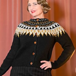 Joelle Cardigan Strickjacke - nordic black