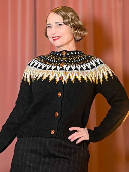 Joelle Cardigan Strickjacke - nordic black